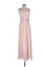 Jenny Packham 100% Polyester Pink Cocktail Dress Size 14 - photo 1