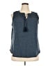 Cj Banks Blue Sleeveless T-Shirt Size 2X - photo 1