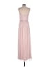 Jenny Packham 100% Polyester Pink Cocktail Dress Size 14 - photo 2