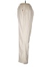Jonathan Simkhai 100% Polyurethane Solid Ivory Casual Pants Size L - photo 5