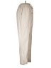 Jonathan Simkhai 100% Polyurethane Solid Ivory Casual Pants Size L - photo 4
