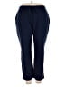 Style&Co Solid Blue Track Pants Size 2X - photo 1