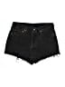 Levi's 100% Cotton Black Denim Shorts Size 31 waist - photo 1