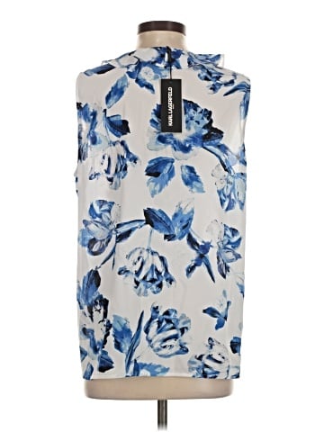 Karl Lagerfeld Paris Sleeveless Blouse (view 2)