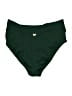 Bleu Solid Green Swimsuit Bottoms Size 14 - photo 2