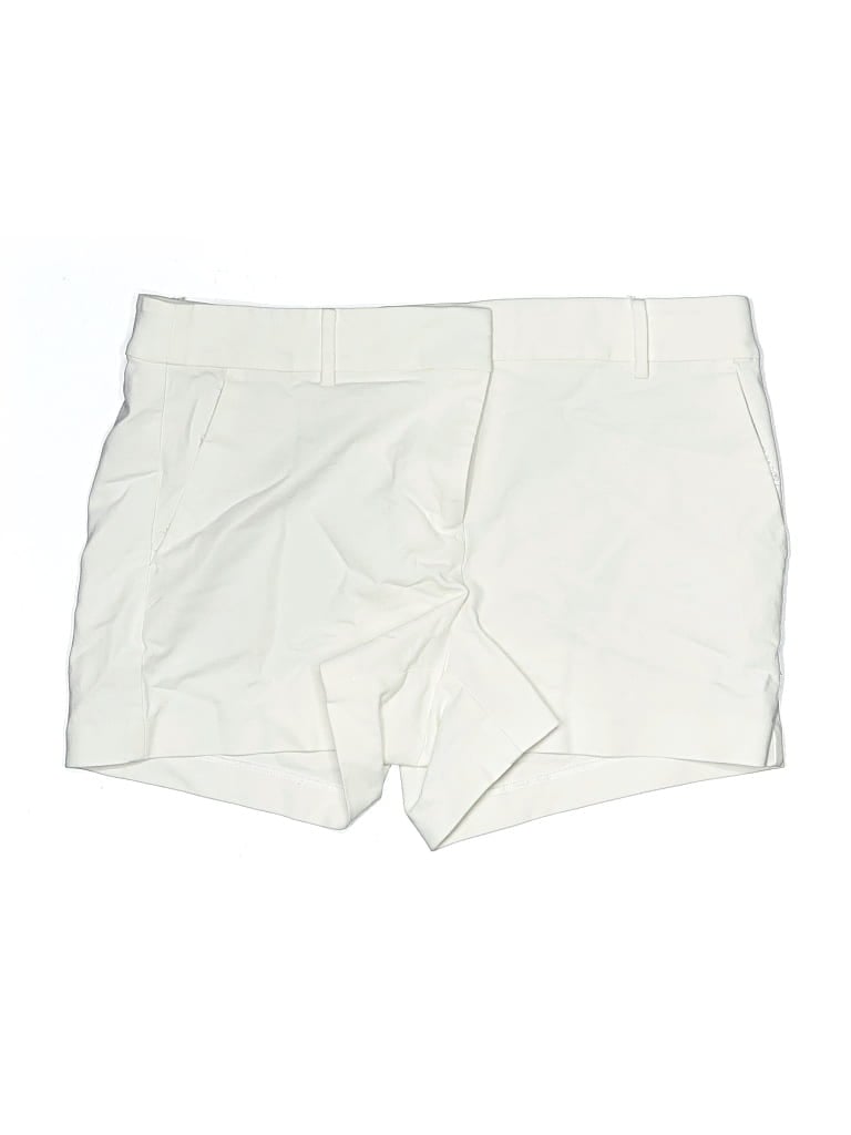 Pre-owned Ann Taylor Loft Shorts In Ivory