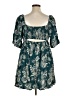 Maurices 100% Rayon Teal Short Sleeve Blouse Size XL - photo 2