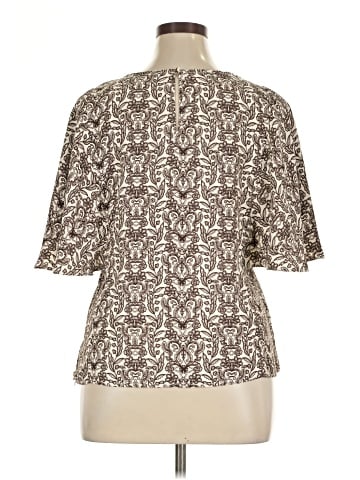 Ann Taylor LOFT 3/4 Sleeve Blouse (view 2)