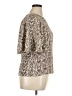 Ann Taylor LOFT Brown 3/4 Sleeve Blouse Size 14 - photo 4