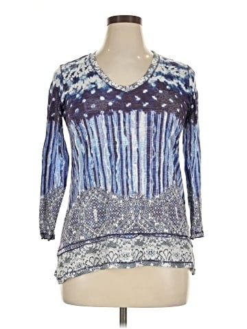David Cline 3/4 Sleeve Blouse (view 1)