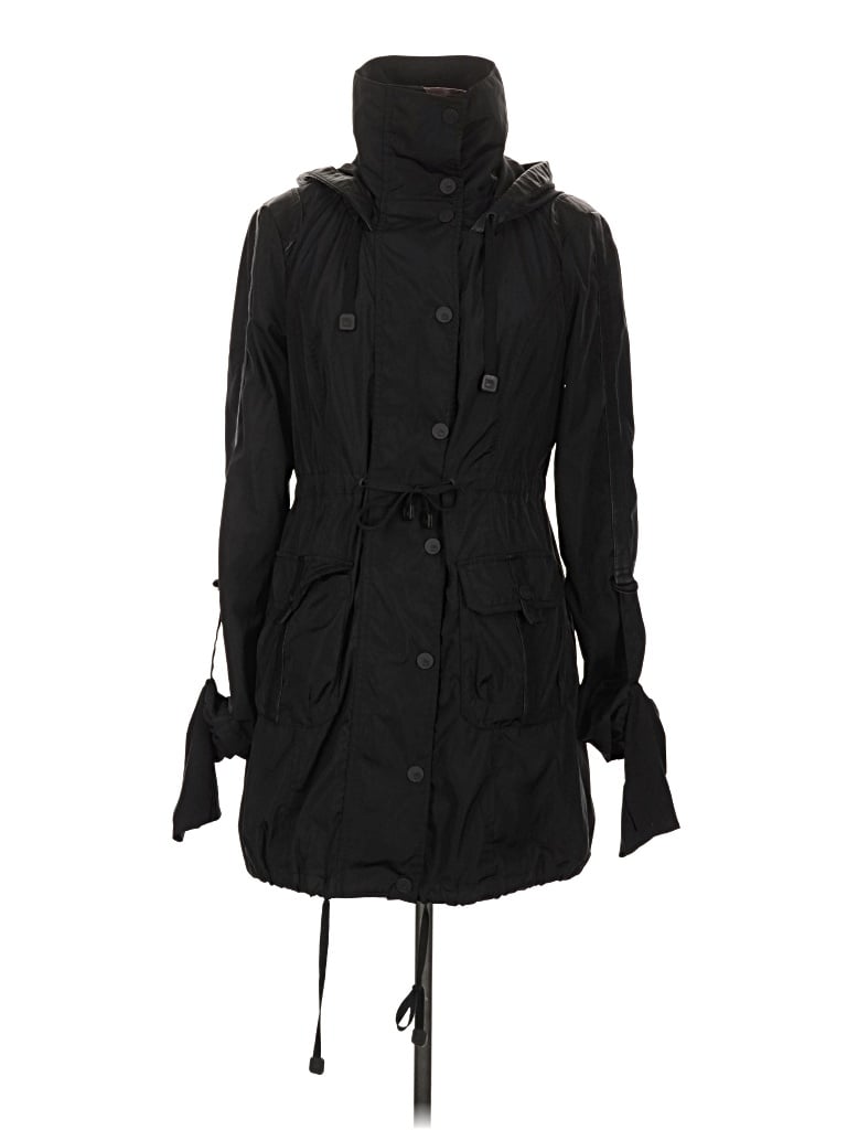 Pre-owned Blanc Noir Raincoat In Black