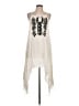 Beach by Exist 100% Rayon Ivory Swimsuit Cover Up Size L - photo 1