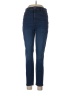 Ann Taylor Solid Blue Jeans Size 10 - photo 1