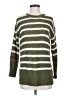Michael Stars 100% Cotton Stripes Green Pullover Sweater Size XS - photo 1