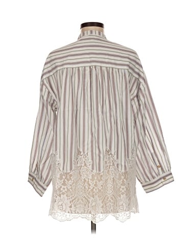 Pilcro 3/4 Sleeve Blouse (view 2)