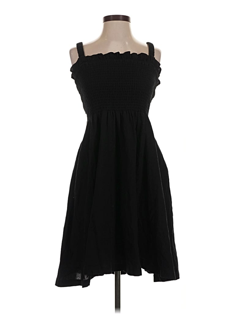 Pre-owned J.nna Casual Dress In Black