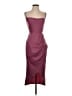 More To Come Solid Burgundy Cocktail Dress Size XS - photo 1