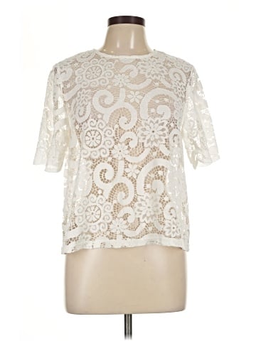 NANETTE Nanette Lepore Short Sleeve Blouse (view 1)