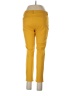 Old Navy Solid Yellow Casual Pants Size 10 - photo 2