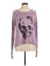 Sweater Project Print Purple Pullover Sweater Size M - photo 1