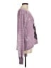 Sweater Project Print Purple Pullover Sweater Size M - photo 4