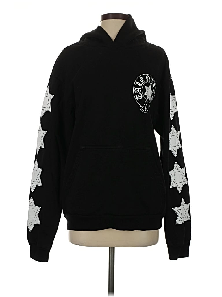Pre-owned Talentless Pullover Hoodie In Black