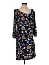 BCBGMAXAZRIA Print Blue Casual Dress Size S - photo 1
