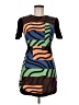 Tibi Graphic Black Cocktail Dress Size 6 - photo 1