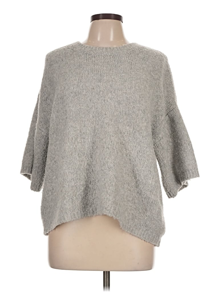 Pre-owned Wild Fable Poncho In Gray