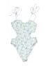 Tularosa Paisley Blue One Piece Swimsuit Size M - photo 1