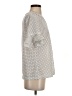Banana Republic 100% Polyester Polka Dots Ivory 3/4 Sleeve Blouse Size S - photo 4