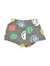 H&M 100% Cotton Graphic Gray Shorts 3-6 MO / 6 MO - photo 2