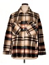 Blank NYC 100% Polyester Plaid Brown Coat Size XL - photo 1