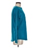 Lands' End 100% Polyester Solid Teal Pullover Sweater Size 6 - 8 - photo 4
