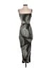 Express Graphic Gray Cocktail Dress Size XS - photo 1
