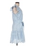 Sam Edelman 100% Cotton Blue Cocktail Dress Size 6 - photo 4