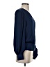 Banana Republic 100% Polyester Blue Long Sleeve Blouse Size S - photo 4