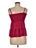 Paper Crane 100% Polyester Burgundy Sleeveless Blouse Size M - photo 2