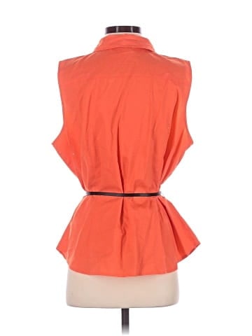 Worthington Sleeveless Button-Down Shirt (view 2)