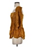 Blue Life Gold 3/4 Sleeve Blouse Size S - photo 5