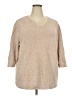 Cj Banks Tan Pullover Sweater Size 3X - photo 1