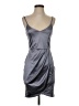 Lulus Metallic Gray Cocktail Dress Size S - photo 1