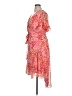 DKNY Paisley Pink Cocktail Dress Size 14 - photo 5