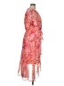 DKNY Paisley Pink Cocktail Dress Size 14 - photo 4