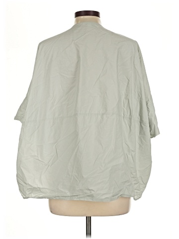 Cos 3/4 Sleeve Button-Down Shirt (view 2)
