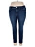 Maurices Solid Blue Jeans Size 20W - photo 1
