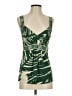 BCBGMAXAZRIA Green Sleeveless Top Size S - photo 1
