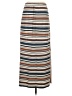 Max Studio Stripes Ivory Casual Skirt Size S - photo 2