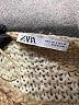 Zara Color Block Ivory Pullover Sweater Size S - photo 7