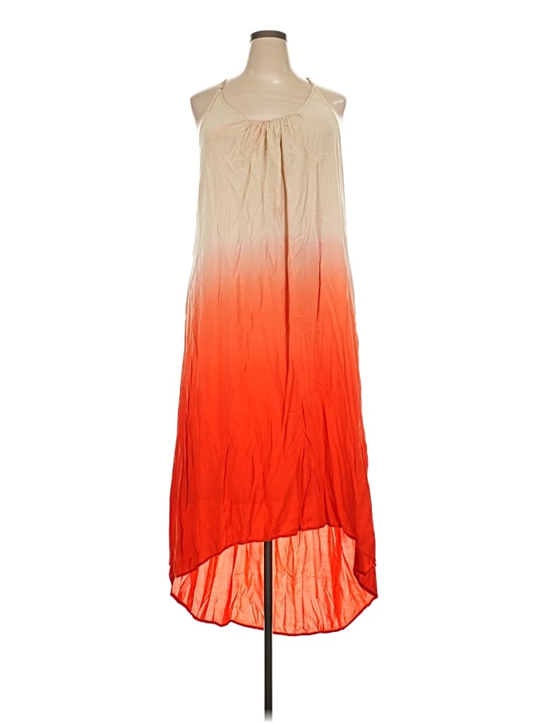 Pre-owned Lane Bryant Casual Dress In Orange